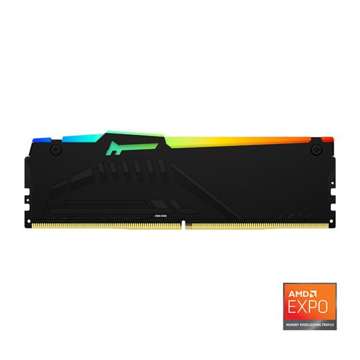 Kingston KF560C30BBEAK2-32TR Beast RGB Expo 32GB DDR5 6000MHz CL30 Masaüstü Performans Ram Kit (2x16GB)
