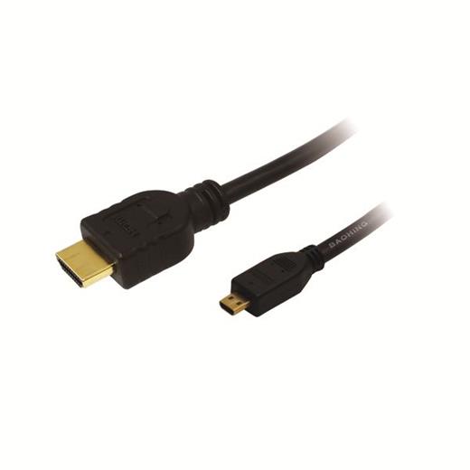 LogiLink CH0033 Hdmi to Micro Hdmi Kablo V1.4, 3.0m
