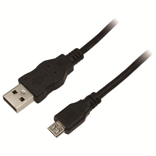 LogiLink CU0034 USB 2.0 Type A to Type Micro B Bağlantı Kablosu, 1.8m
