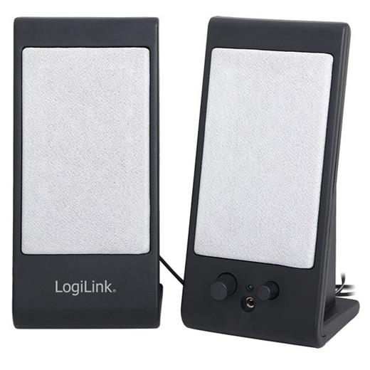 LogiLink SP0025 USB2.0 Aktif Masaüstü Hoparlör, Siyah