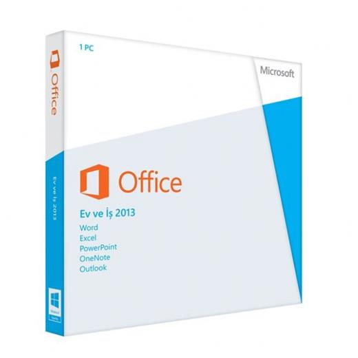 Microsoft Office 2013 T5D-01599 English Kutu Home and Business  Ofis Yazılımı