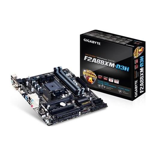 Gigabyte F2A88XM-D3H AMD FM2+ DDR3 S+V+GL mATX