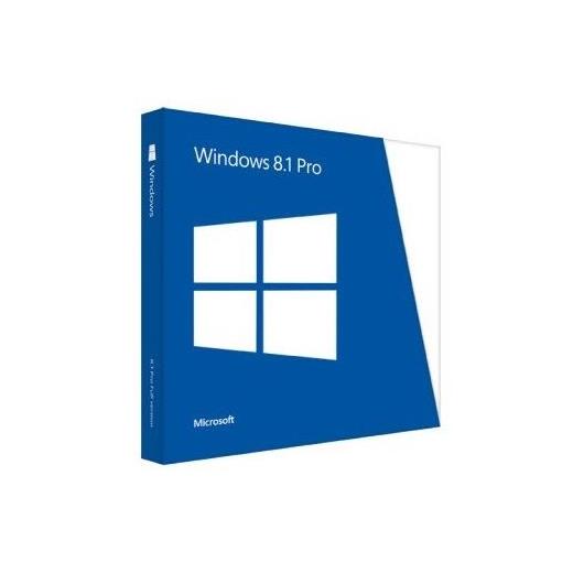 Microsoft Windows 8.1 Pro, Türkçe, 64 Bit/32 Bit, KUTU DVD, FQC-07358