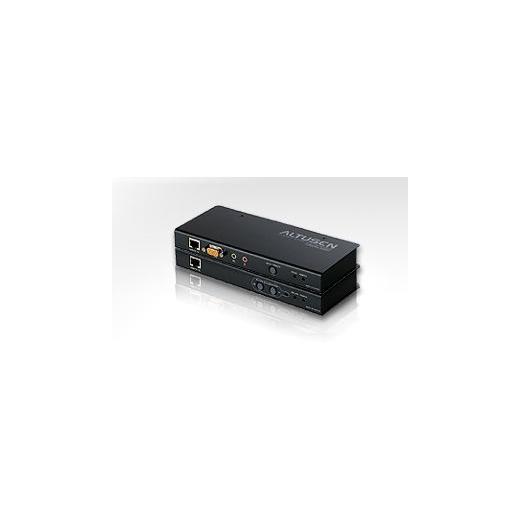 ATEN-KE0220 ALTUSEN VGA KVM Mesafe Uzatma Cihazı (Audio KVM Extender), Ses (hoparlör ve mikrofon) bağlantı desteği, 200 metre, PS/2 Konsol