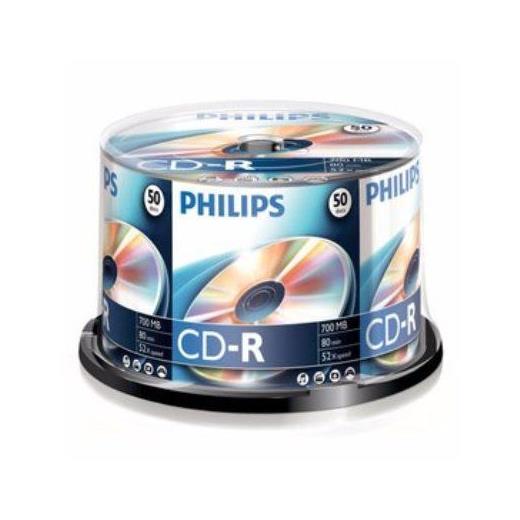 Philips Cd-R 52x 700mb. 50Li Cake Box