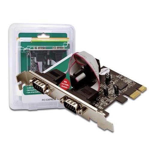 DS-30000 Digitus 2 Port Seri (DB9 erkek) / (RS 232) PCI Express Kart, OXPCIe952 chipset 039;li