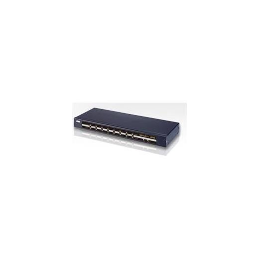 ATEN-CS78 ATEN 8 portlu PS/2 KVM (Keyboard/Video Monitor/Mouse) Switch, Kabin Tipi, KVM bağlantı kablosu ilave olarak temin edilmelidir
