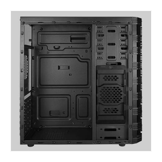 PowerBoost VK-1628 500W ATX Kasa Meshed Panel Full Siyah JBST-VK1628