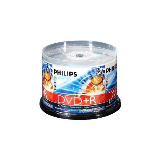 Philips Dvd+R 16x 4,7Gb 50Li Cake Box