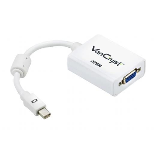 ATEN-VC920 Mini DisplayPort (Mini DP) <-> VGA Çevirici Adaptör (Mini DisplayPort to VGA Adapter)