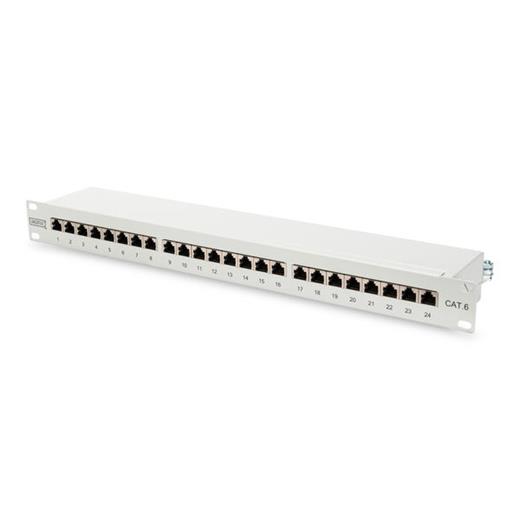 DN-91624S Digitus 19 Inch 24 port CAT-6 FTP Patch Panel, Zırhlı