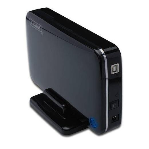 DA-71035 Digitus 3,5 Inch SATA HDD için 3,5 Inch Harici Kutu, Plastik, Bağlantı arayüzü USB 3.0, vidasız montaj özelliği 