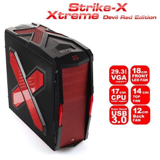 AEROCOOL STRIKE-X XTREME ¨DEVIL RED¨ EDITION 2