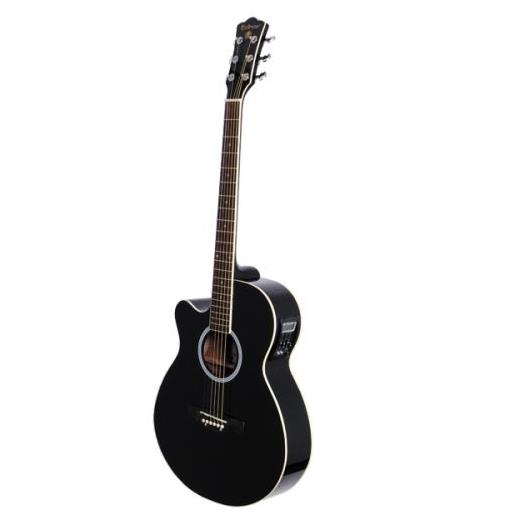 Extreme Gitar Akustik Solak XACLH45EQ4BK Sahne GitarÄ±