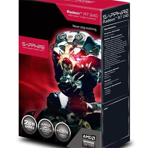Sapphire R7 240 2GB DDR3 128BIT WITH BOOST LI