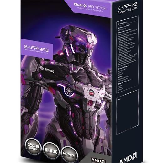 Sapphire R9 270X 2GB DDR5 256BIT DUAL-X OC BO