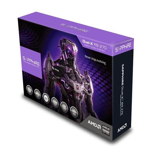 Sapphire R9 270 2GB GDDR5 256BIT DUAL-X OC BO