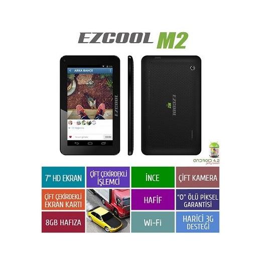 Ezcool M2 512Mb 8Gb 7¨ Tablet Siyah