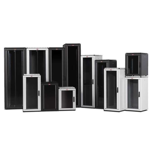 Lande DYNAmic SERİSİ LN-FS12U6060-CC-111 12U 19inç Dikili Tip Kabinet