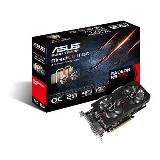 Asus R9270-DC2OC-2GD5 2GB 256B 16X DDR5 2Dvi Hdmi D