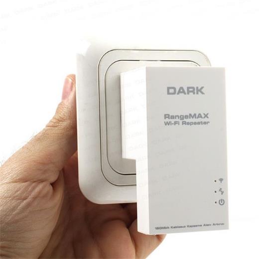 DARK WRN-150 150Mbit 802.11n WiFi Kablosuz Kapsama Alanı Arttırıcı - Adaptörsüz Tasarım