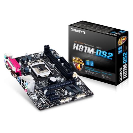 Gigabyte H81M-DS2 Intel 1150P DDR3 S+V+GL mATX