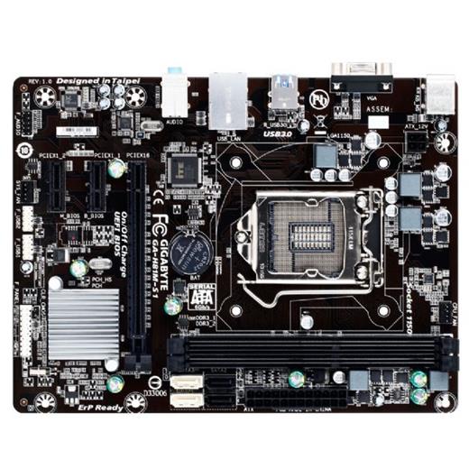 Gigabyte H81M-S1 Intel 1150P DDR3 S+V+GL mATX