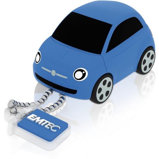 Emtec F101 Fiat 500 Mavi 8GB USB2.0