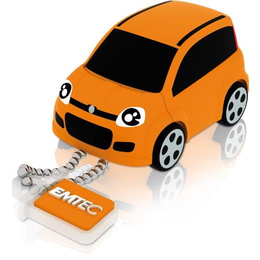 Emtec F102 Fiat Panda Turuncu 8GB USB2.0