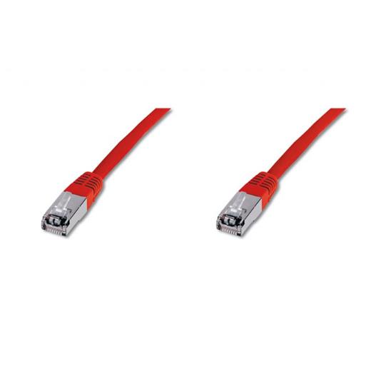 DK-1641-030/R Digitus Patch Kablo, SFTP/PIMF, CAT. 6, AWG 26/7, Kırmızı Renk, 3 metre, 3P sertifikalı