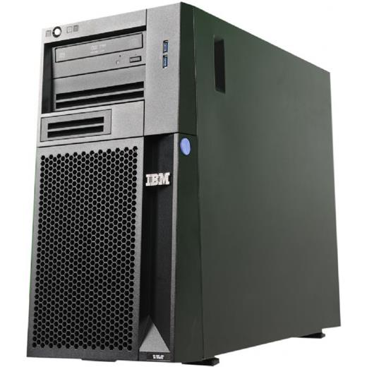 IBM 5457K3G Express x3100 M5, Xeon 4C E3-1220v3 80W 3.1GHz1600MHz8MB, 1x8GB, 2x1TB SS 3.5in SATA, SR C100, Multi-Burner, 300W ps, Tower