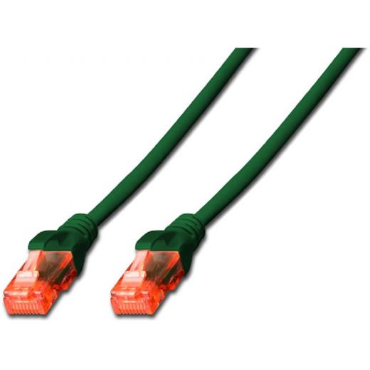 DK-1614-005/G Digitus Patch Kablo, U-UTP, CAT. 6, 0.5 metre, AWG 26/7, yeşil renk