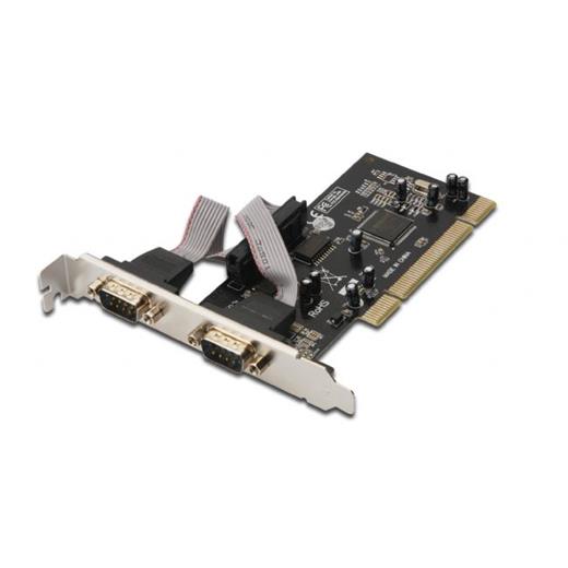 DS-33003 Digitus 2 Port Seri PCI Kart, MCS9865 chipset 039;li