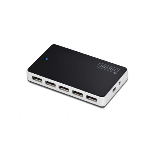 Digitus DA-70229 10 PORT 2.0 SİYAH USB ÇOKLAYICI