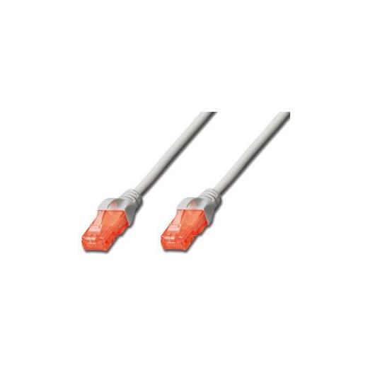 DK-1614-015 Digitus Patch Kablo, U-UTP, CAT. 6, 1.5 metre, AWG 26/7, gri renk