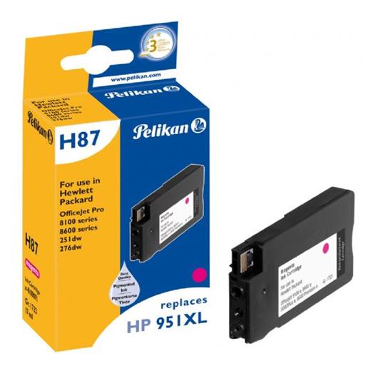 PELİKAN - HP CN047E (951XL)  UYUMLU KIRMIZI KARTUŞ