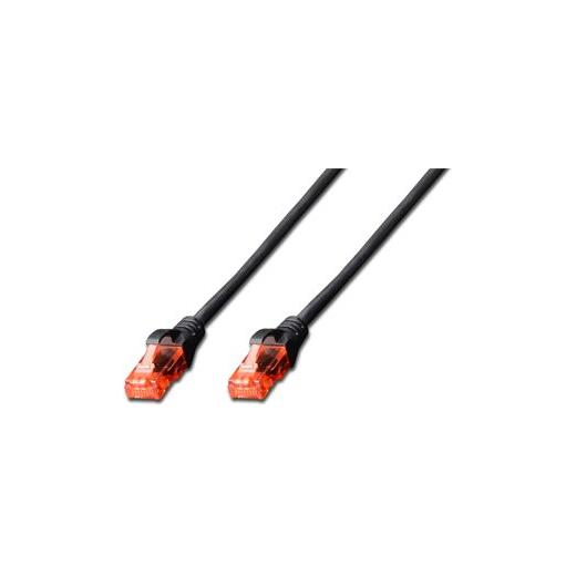 DK-1614-070/BL Digitus Patch Kablo, U-UTP, CAT. 6, 7 metre, AWG 26/7, Siyah Renk