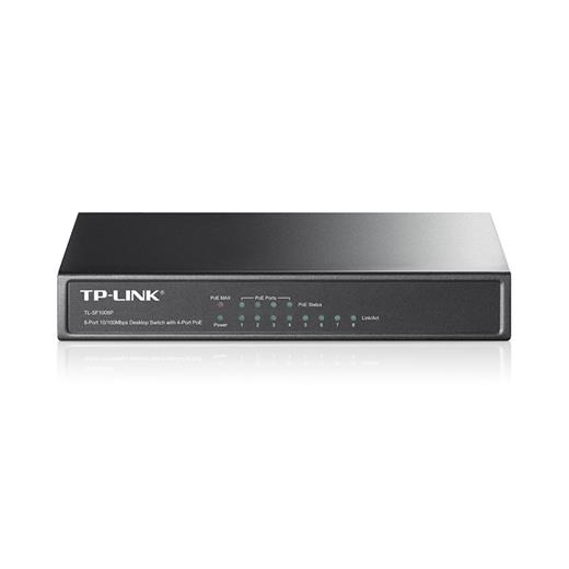 TP-Link TL-SF1008P, 8-port, 10/100M PoE, Switch