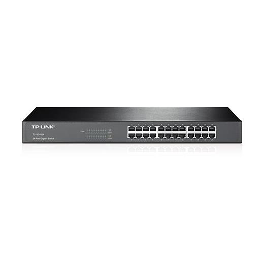 TP-Link TL-SG1024, 24 Port, 10/100/1000 Gigabit Switch Desktop/Rackmount