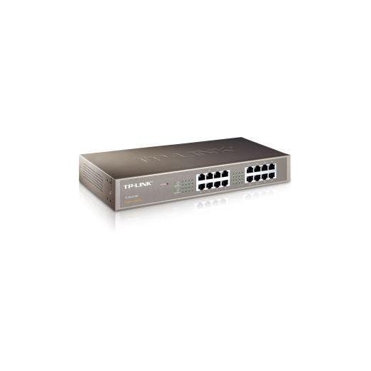 Tp-Link TL-SG1016D 16 Port 10-100-1000 Mbps Switch Çelik Kasa Rack Mount