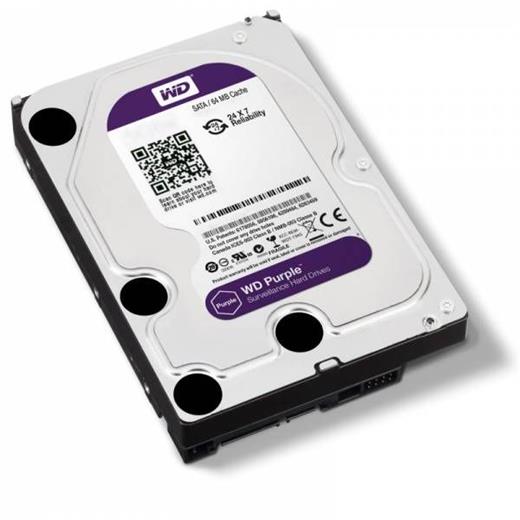 WD Purple WD20PURX 2 TB 5400 IntelliPower SATA Hard Disk