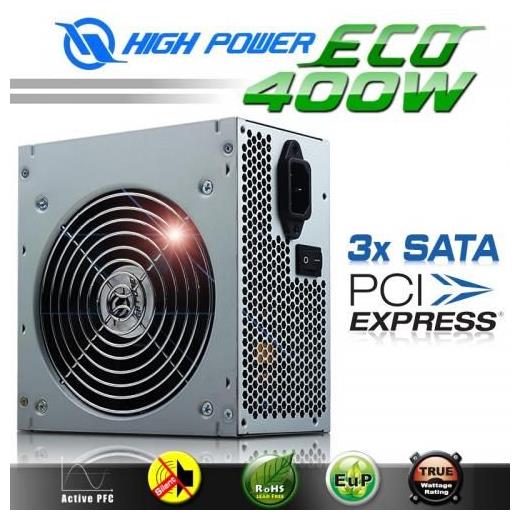 High Power ECO 400W Aktif PFC  Güç Kaynağı