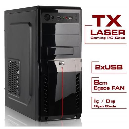 TX Laser SSD Ready ATX Gaming Bilgisayar Kasası