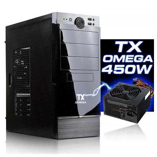 TX Omega 450W Mid Tower ATX Kasa