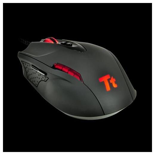 Thermaltake Tt eSPORTS Black Gaming Mouse MO-BLK002DTA