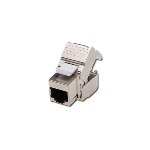 DN-93612 Digitus CAT 6a Keystone Jack, Zırhlı (Shielded), Ea Sınıfı, Aletsiz Sonlandırılabilir
