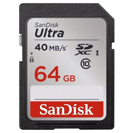 Sandisk 64 GB Ultra SD Kart CL10 (SDSDUN-064G-G46)