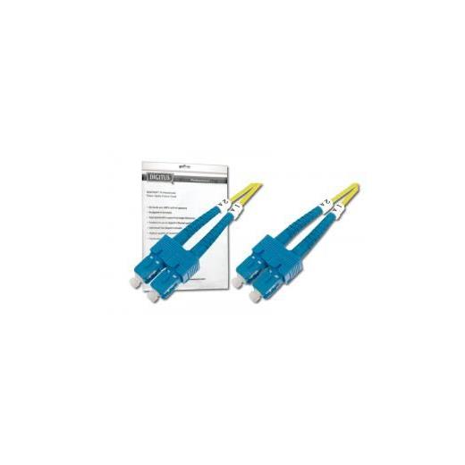 DK-2922-03 Digitus SC-SC Fiber Optik Patch Kablo, 3 metre, Singlemode, Duplex, 09/125