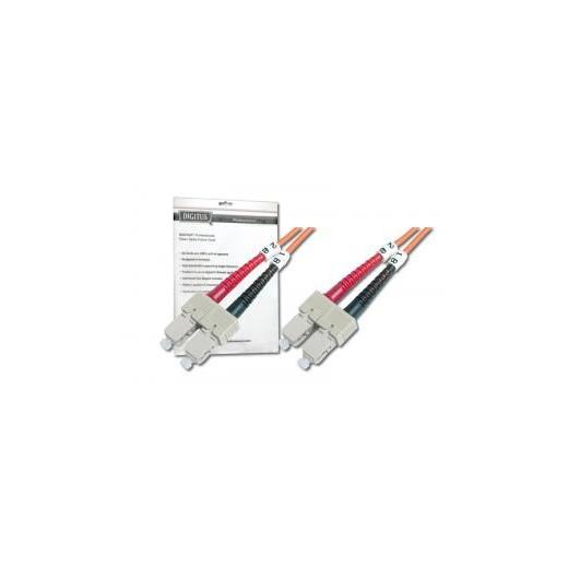 DK-2622-01 Digitus SC-SC Fiber Optik Patch Kablo, 1 metre, Multimode, Duplex, 62.5/125 