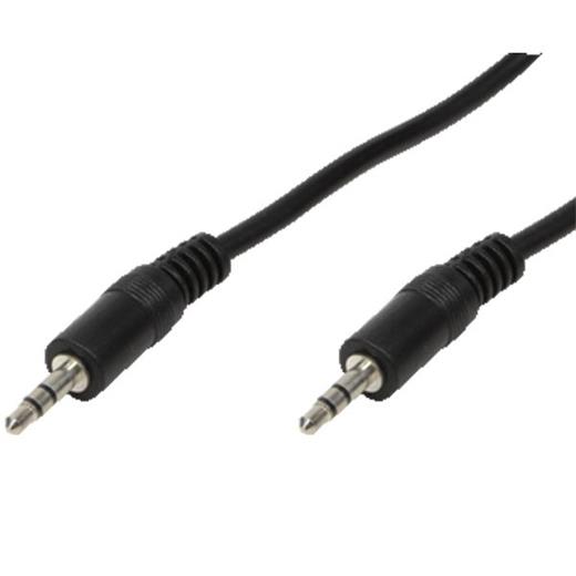 LogiLink CA1049 2 x 3.5mm Stereo Erkek Kablo, 1m